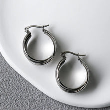 Leona Hoops - Silver