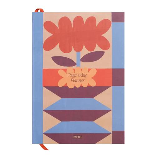 Floral Softcover Undated Page-A-Day Planner