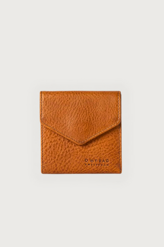 Georgie Leather Wallet - Cognac Stromboli Leather