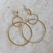 Hazel Hoops - Gold