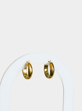 Cheri 12mm Hoop Earrings - Gold
