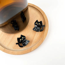 Mini Black Cat Clip