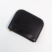 Handmade Leather Wallet with Zip Pouch (Assorted Colours)