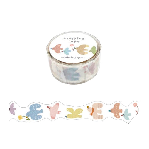 Washi Tape - Birds Die-cut