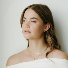 Mel Opal Necklace - Gold