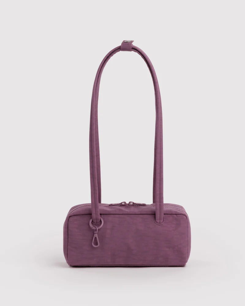 Small Nylon Bowler Bag - Wild Plum