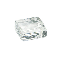 Glass Square Incense Holder - Clear