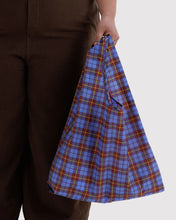 Baggu Bag - Blue Tartan