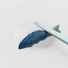 Japanese Fish Chopstick Rest - Assorted Colours (Sold Individually)
