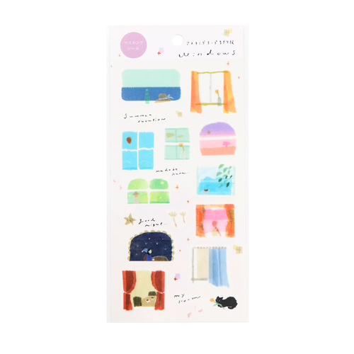 Sticker Sheet - Window - Miki Tamura