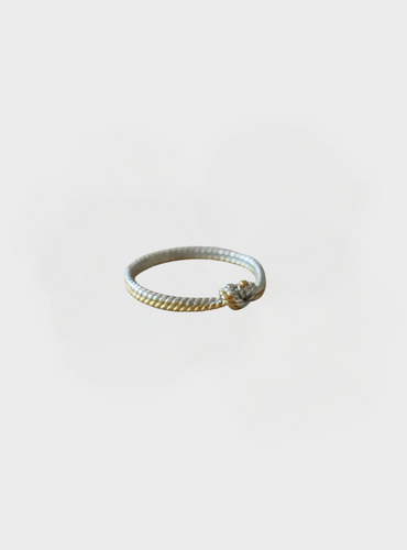 Halee Twist Knot Ring - Gold/Silver