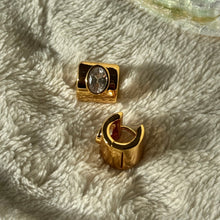 Mimi Cuff Huggie Earrings - Gold