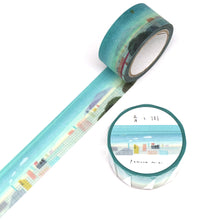 Washi Tape - Miki Tamura Blue Town 20mm