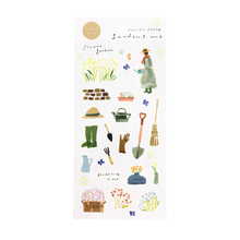 Sticker Sheet - Garden Miki Tamura