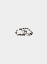 Fable Hoop Earrings - Silver