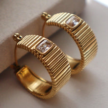 Sia Hoop Earrings - Gold