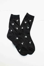 Mini Daisy Socks - Black