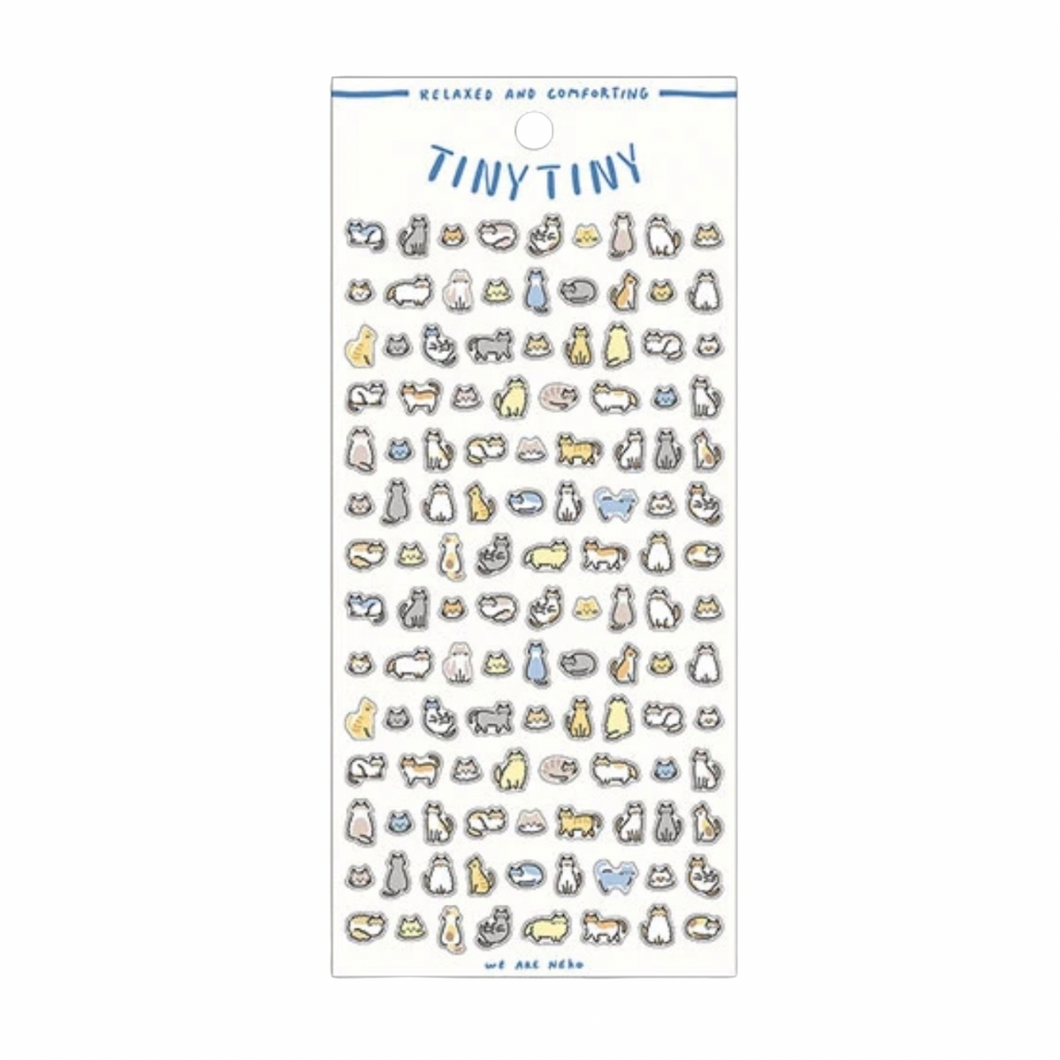Sticker Sheet - Tiny Tiny Neko (Cat)