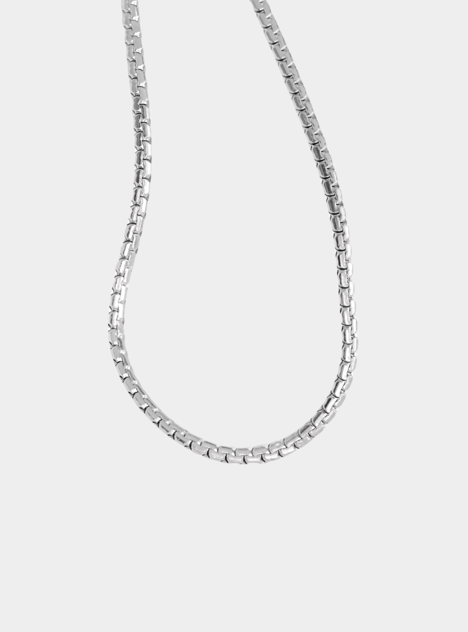 Silvie Chain Necklace - Silver