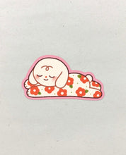 Sleepy Puppy Vinyl Sticker