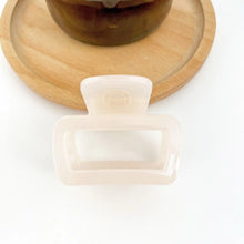 Small Square Hair Claw Clip - Assorted Colours