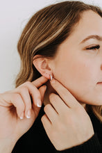 Fable Hoop Earrings - Silver