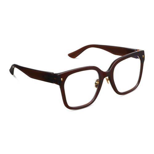 Piper Blue Light Glasses - Coffee