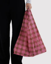 Baggu Bag - Azalea Pink Tartan