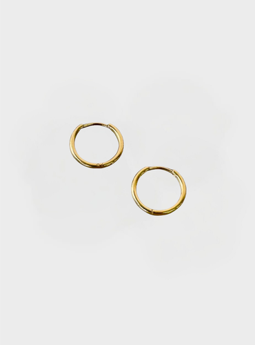 Small Hoops (12mm) - Gold
