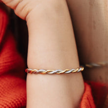 Twist Cuff Bracelet - Gold/Silver