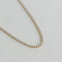 Danni Tennis Necklace - Gold