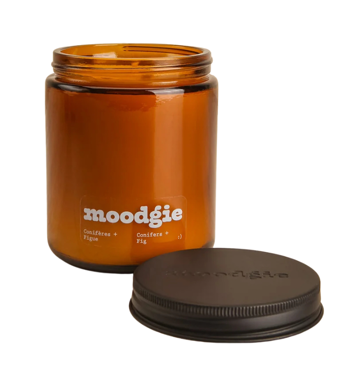 Conifers + Fig - Moodgie Soy Candle - 8 oz
