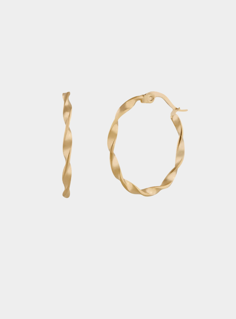 Lilla Hoop Earrings - Gold