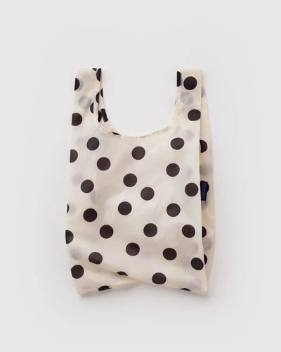 Baggu Baby Bag - Cream and Black Polka Dot