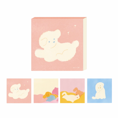 Block Memo Pad - Pup