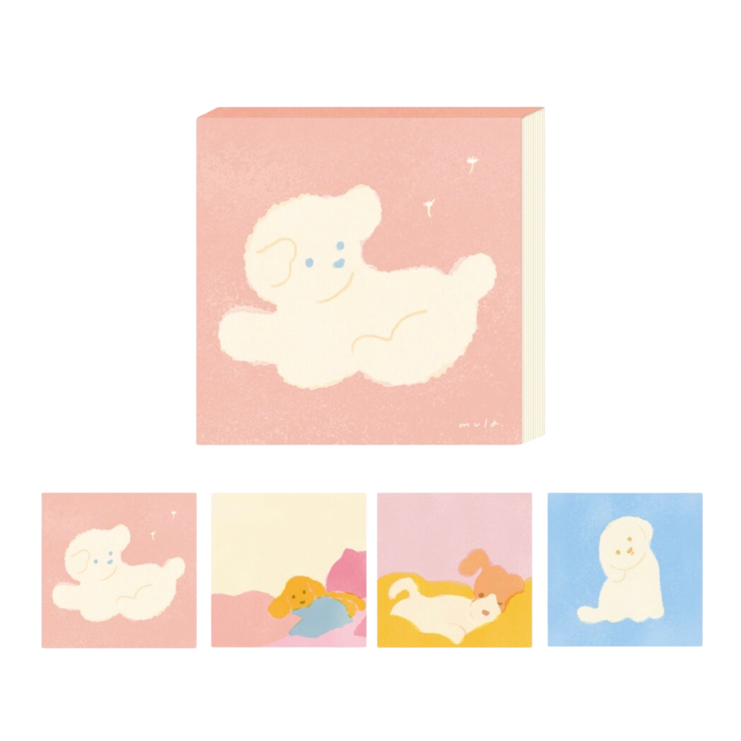Block Memo Pad - Pup