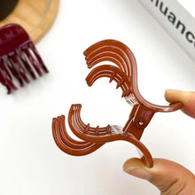 Elfie Double Claw Clip - Ruby