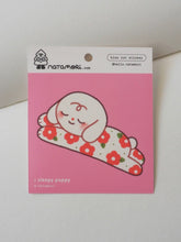 Sleepy Puppy Vinyl Sticker