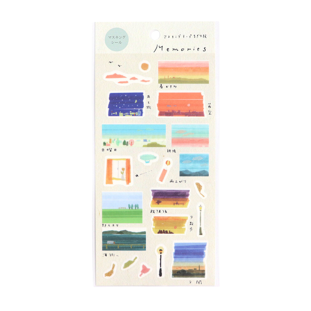 Sticker Sheet - Memories Miki Tamura