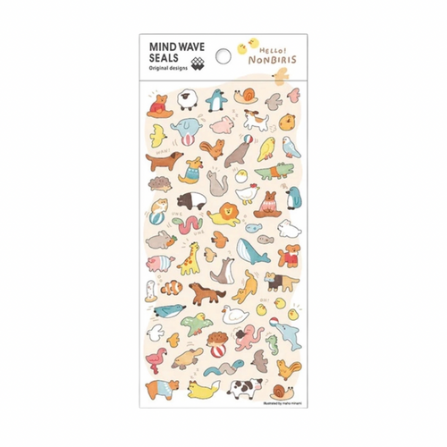 Sticker Sheet - Animal Hangout
