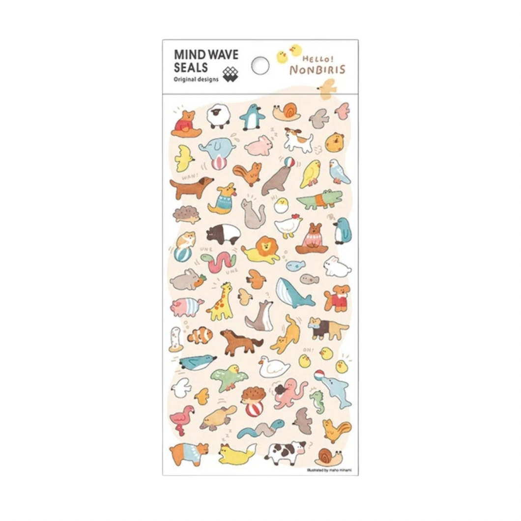 Sticker Sheet - Animal Hangout