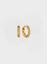 Waterproof Evie 10mm Hoop Earrings - Gold