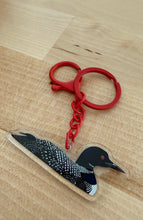 Loon AKA Stupid Canadian Wolf Bird Keychain (Heated Rivalry)
