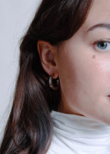 Lydia Hoop Earrings - Silver