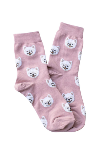 Pup Socks - Pink