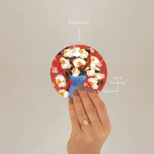 Heat + Water Resistant Coaster - Love You More Floral