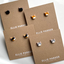Ellie Parker Ceramic Earrings - Assorted Cats (pairs sold separately)
