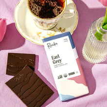 70% Earl Grey Unroasted Dark Chocolate Bar