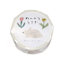 Washi Tape - Miki Tamura Lazy Rabbit 20mm