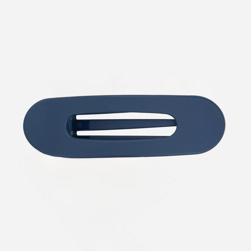 Jumbo Matte Flat Claw Clip - Navy